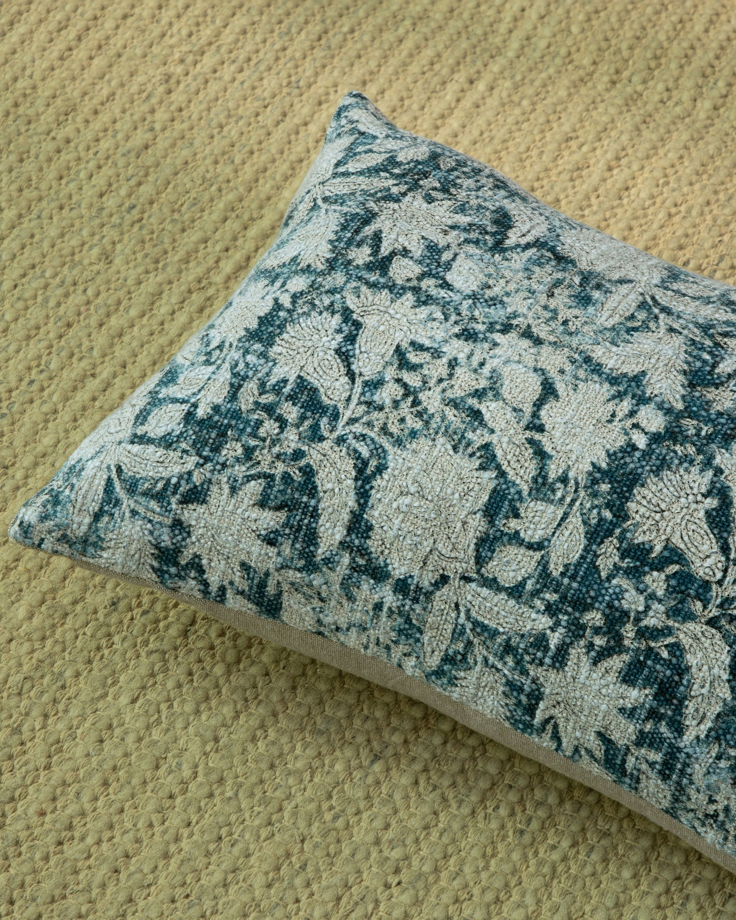 Artful Block Print Pillow Cover 12"x 20" (set 2 pcs)