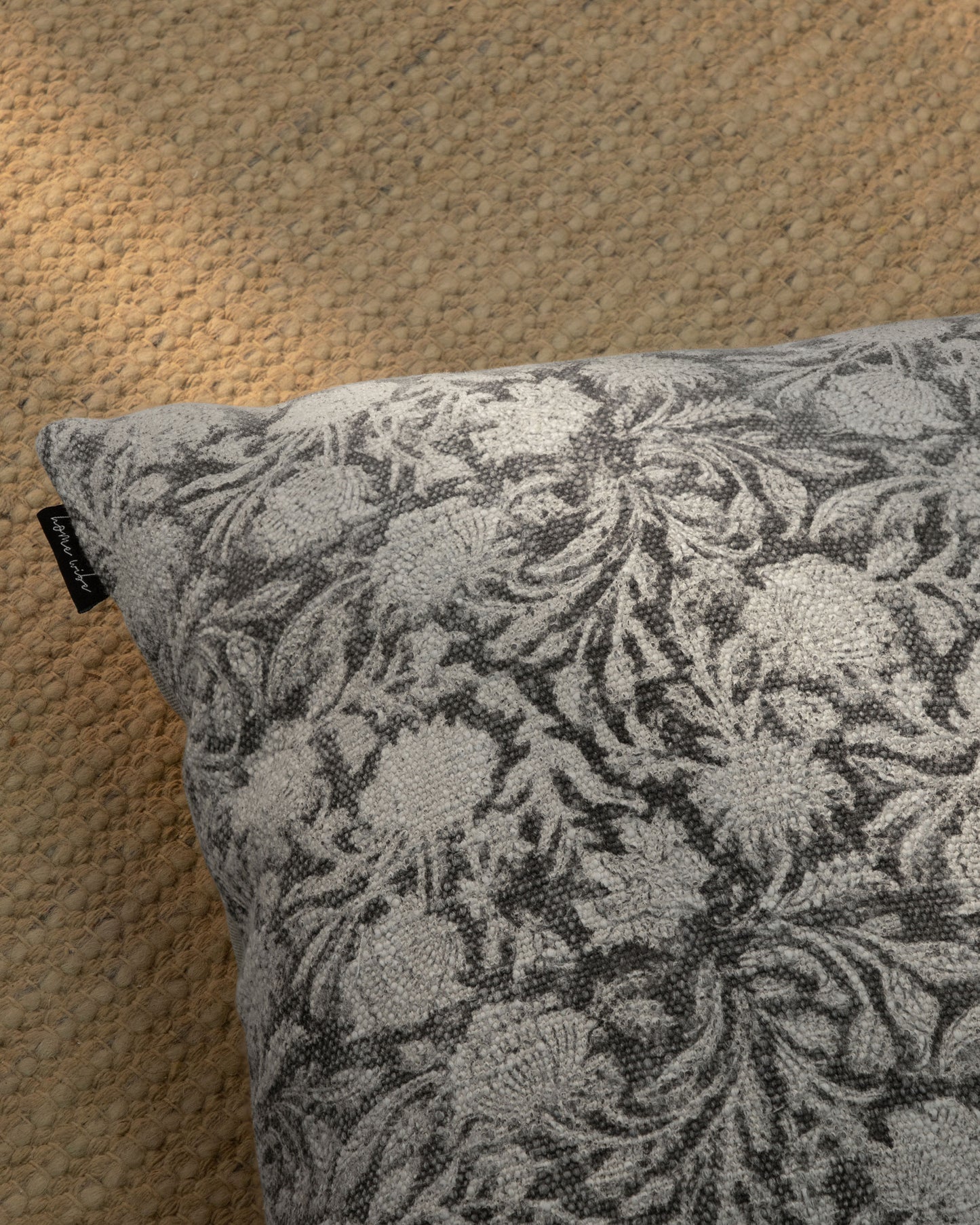 Traditional Block Print Cushion Cover 18"x18" (set 2 pcs)
