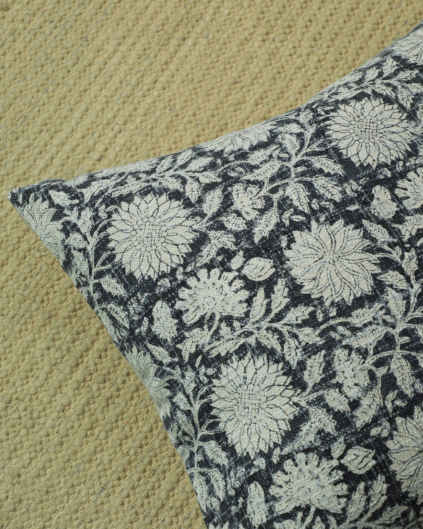 Block Print Decorative Cushion Cover 18"x18" (set 2 pcs)