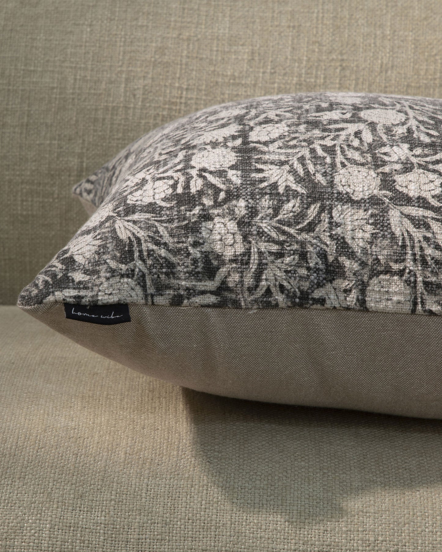 Indian Block Print Cushion Cover 18"x18" (set 2 pcs)