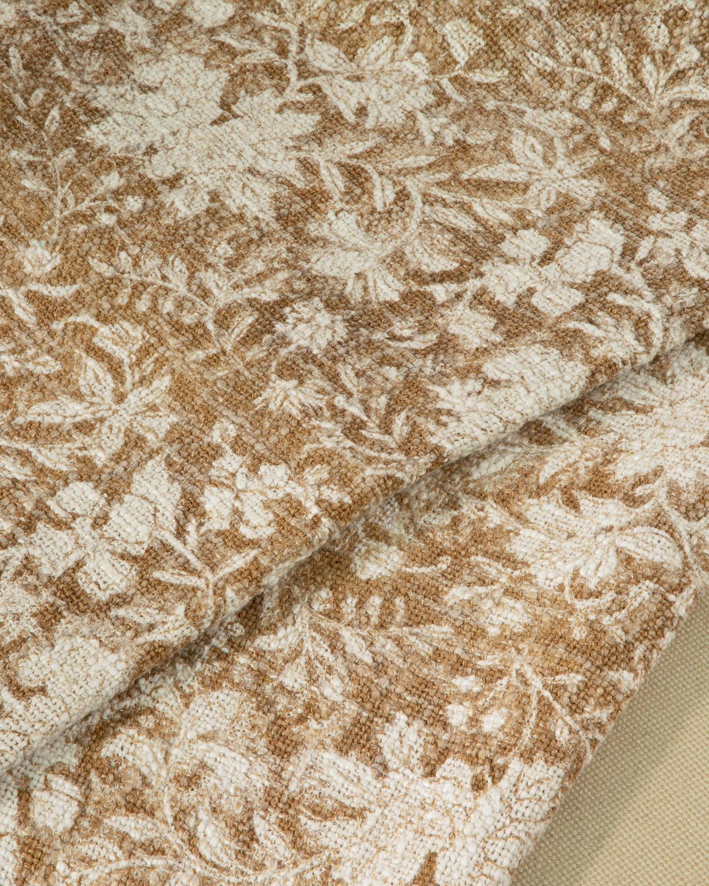 Block Print Cotton Throw with Tassels 50"x60"