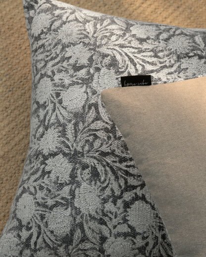 Traditional Block Print Cushion Cover 18"x18" (set 2 pcs)